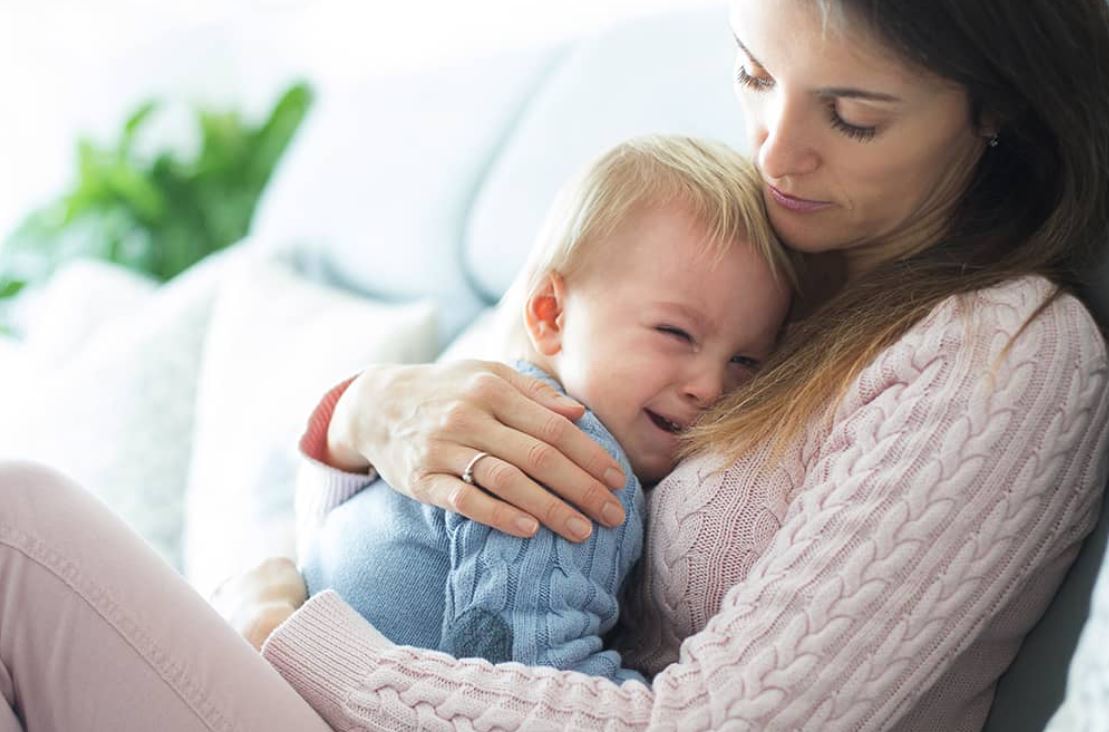 Angustia por separación en los bebés
